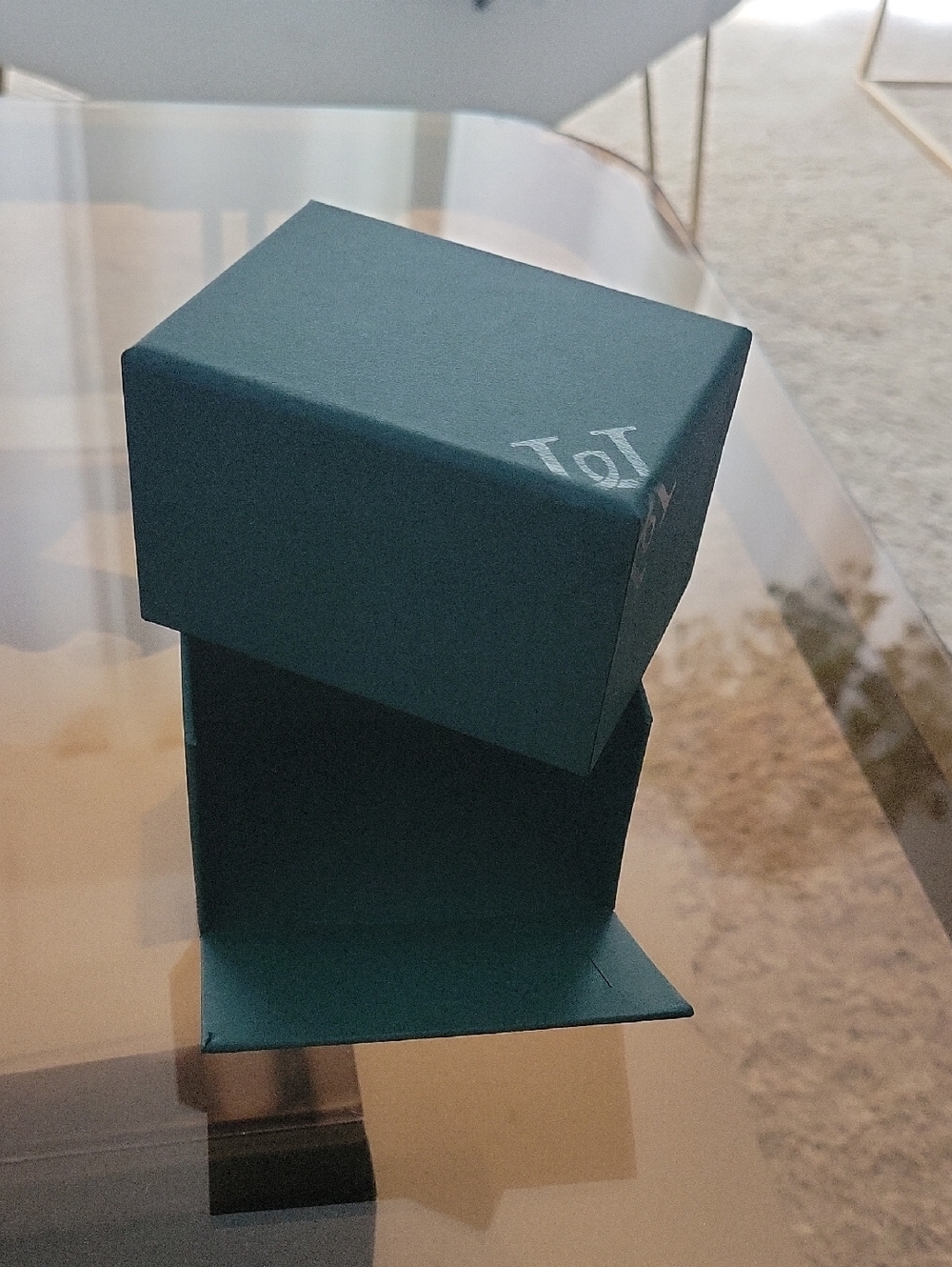 Jared Teal Jewelry Box